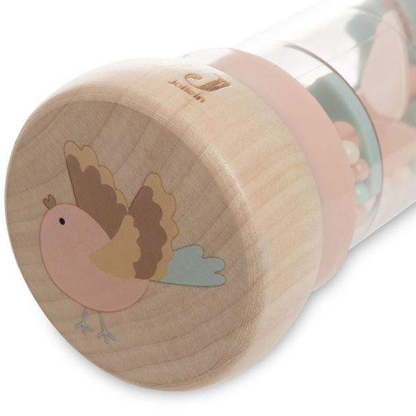 Houten regenrammelaar 'Lovely Birds' | Jollein