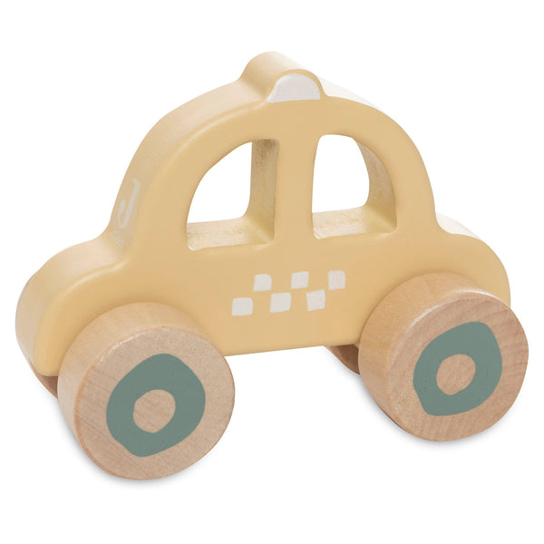 Houten auto's op wielen 'On The Go' | Jollein