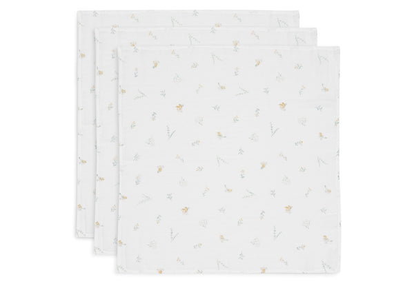 Hydrofiele doeken 'Lovely Birds' - 3 stuks | Jollein