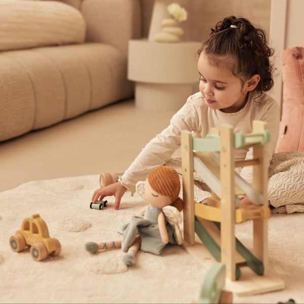 Houten autobaan 'On The Go' | Jollein