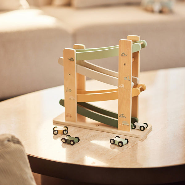 Houten autobaan 'On The Go' | Jollein