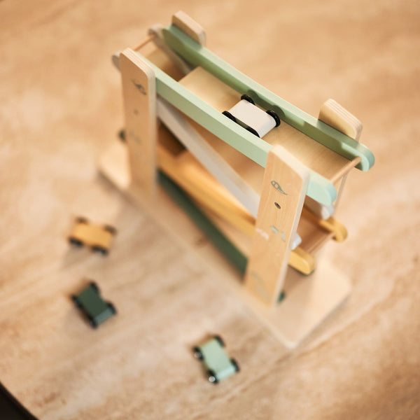 Houten autobaan 'On The Go' | Jollein