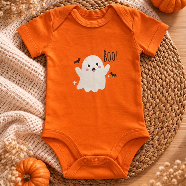 Halloween 'Boo' rompertje - personaliseerbaar