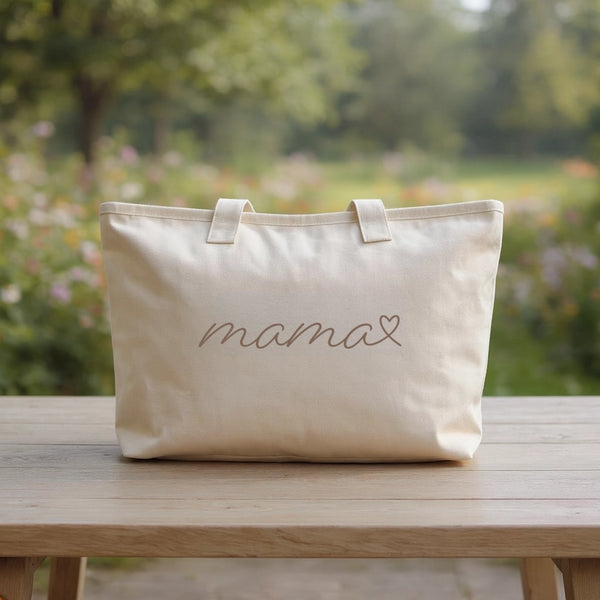 Oversized canvas tas