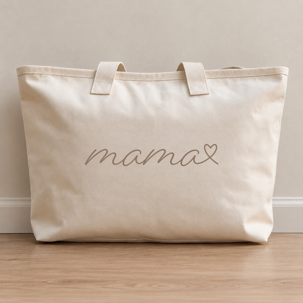 Oversized canvas tas