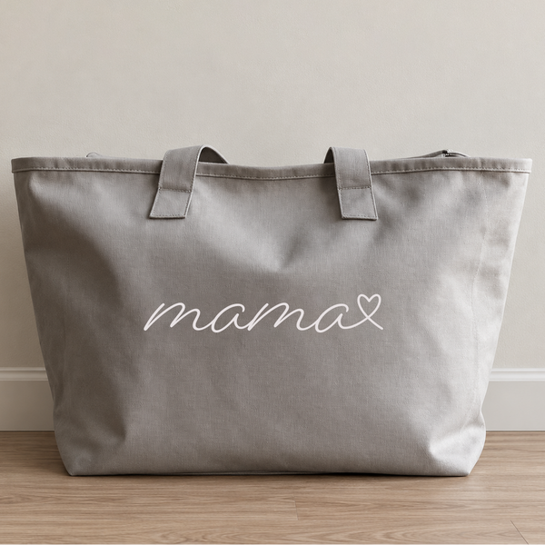 Oversized canvas tas