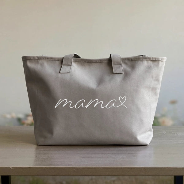 Oversized canvas tas
