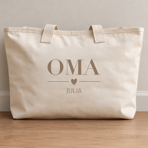 Mom bag met namen