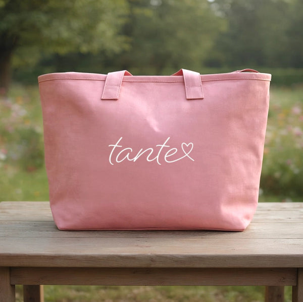 Oversized canvas tas
