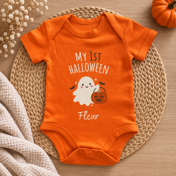 My first Halloween rompertje - personaliseerbaar