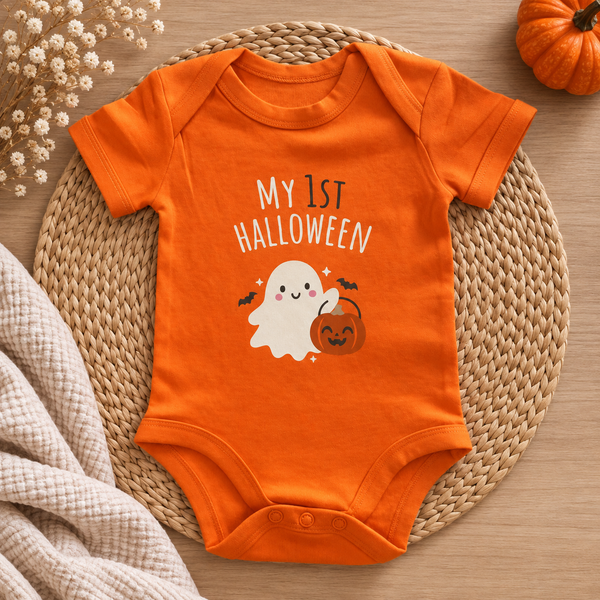 My first Halloween rompertje - personaliseerbaar