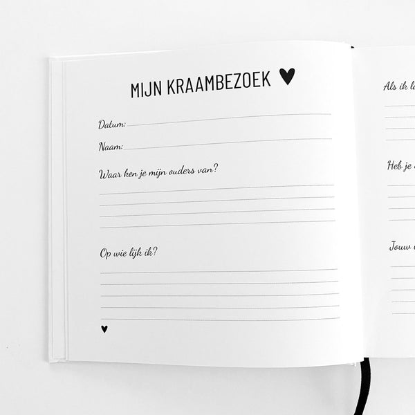 Kraambezoekboek | Lifestyle2Love