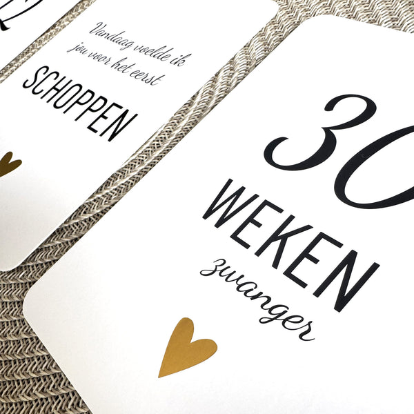 Mijlpaalkaarten zwanger | Lifestyle2Love
