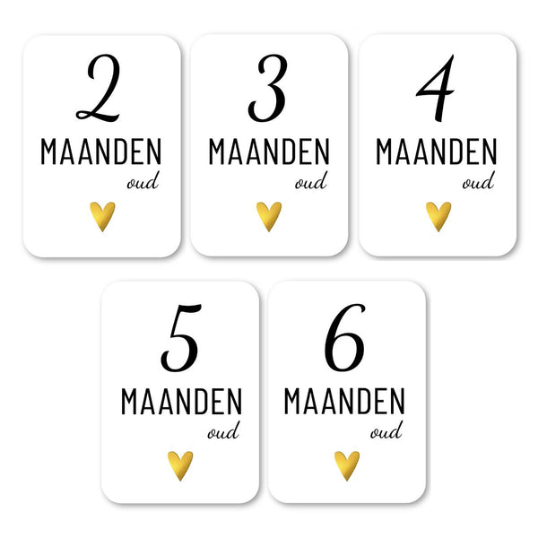 Mijlpaalkaarten baby | Lifestyle2Love