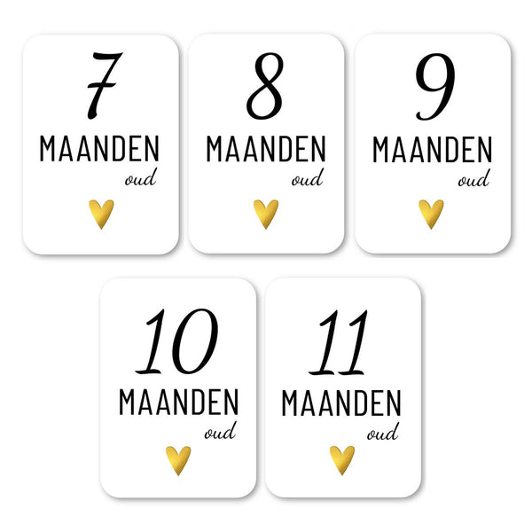 Mijlpaalkaarten baby | Lifestyle2Love