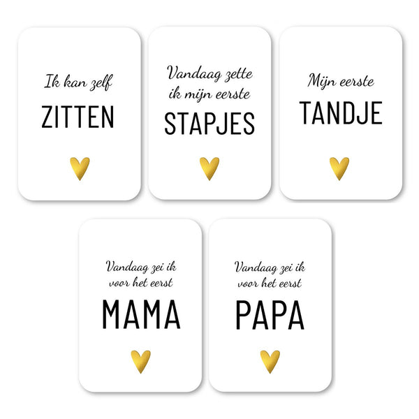 Mijlpaalkaarten baby | Lifestyle2Love