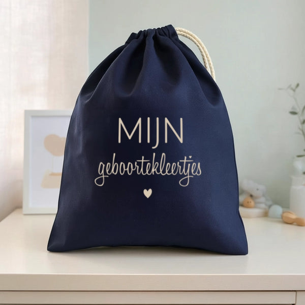 Bewaarzakje mijn geboortekleertjes
