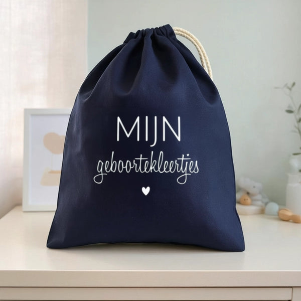 Bewaarzakje mijn geboortekleertjes